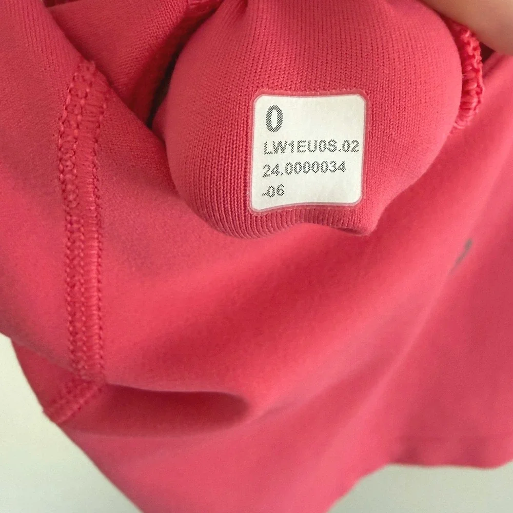 Lululemon Women's Align Cropped‎ Cami Tank Top A/B Cup In Glaze Pink Size 0